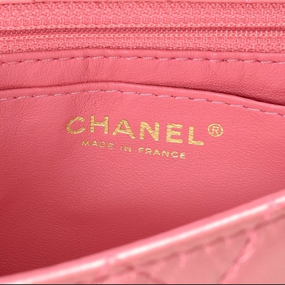 Chanel Bag in Iridescent Pink Leather w/Jewels - Picture 8 of 12
